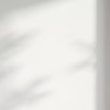 Ultra-minimal White background