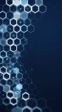 Abstract White & Navy geometric pattern background