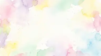 Soft Spring watercolor background