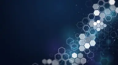 Abstract White & Navy geometric pattern background