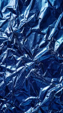 Blue metallic foil texture background