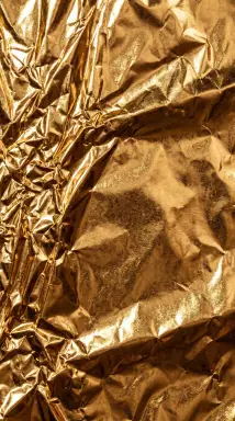 Gold metallic foil texture background